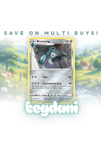 Pokémon bronzong 126 196 - pokémon, en