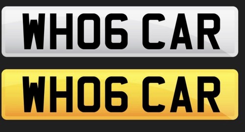 Wh06car cherished number - wh06car,