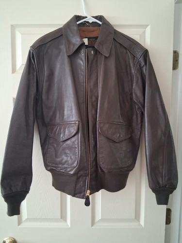 Avirex type leather bomber - avirex, a-2
