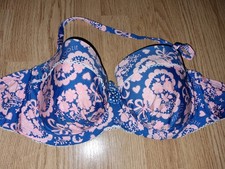 Gorgeous blue pink floral