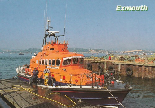 Unused postcard exmouth - unused,