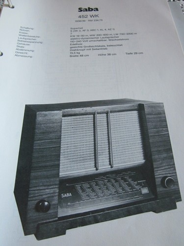 Wiring diagram radio - diagram, saba