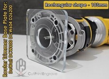 Rectangular Shape Router Base