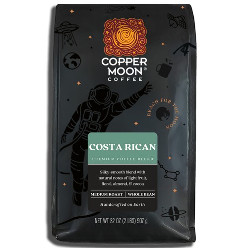 Copper moon coffee costa rican - copper,