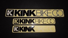 3 AUTHENTIC KINK BMX BIKES