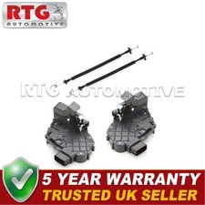 RTG 2x Front Door Lock Actuators + Outer Cables Fits Land Rover Range Evoque