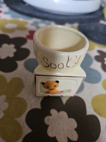 Sooty vintage egg - egg, cup