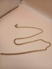 9 carat gold curb link 19 inch