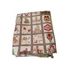 Upholstery Fabric Turkish Theme Balloon Moon Camel Cover Blanket Oriental CH10