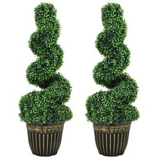 Homcom set potted - of, 2