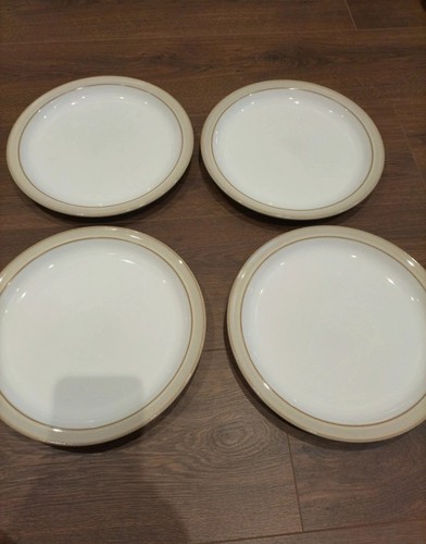 Denby linen dinner plates - dinner,