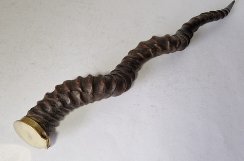 Vintage antelope horn snuff - horn,