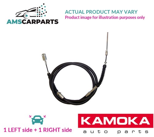 Handbrake cable pair rear - handbrake,