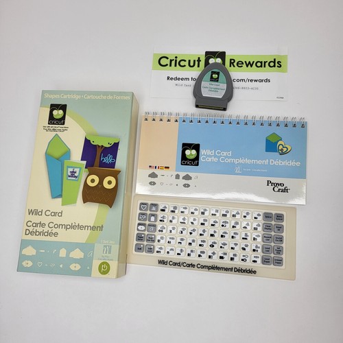 Pre owned cricut wild - cricut, card