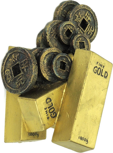 Fun sunken treasure large gold - sunken,