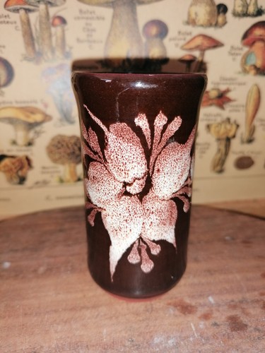 Vintage tenby pottery vase - tenby,