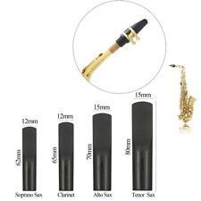 Synthetic Resin Reeds for Alto Tenor Soprano Saxophone and Clarinet 25 Strength