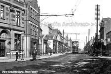 Uff-58 Woodside Tram, New Chester Road, New Ferry, Birkenhead, Wirral. Photo