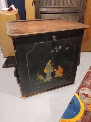 Vintage hand painted asian - vintage,