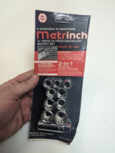 Vintage nos original metrinch - nos,