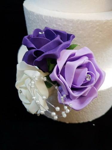 Cake topper set - cake, wedding