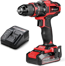 Einhell Combi Hammer Drill Cordless Power X-Change 2.5ah Battery & Charger