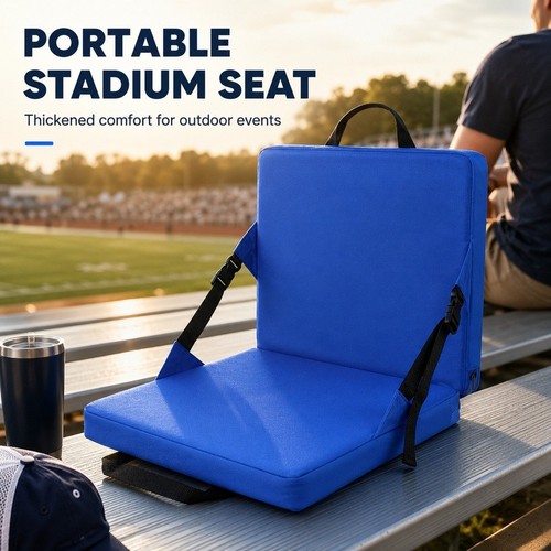 Foldable stadium seat - stadium, cushion