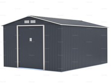 Metal Garden Shed - Double
