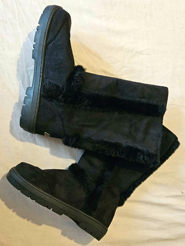 Ella women black faux suede - ella,