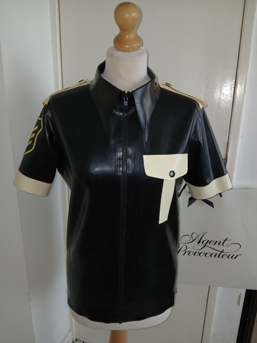 Libidex latex military shirt - libidex,