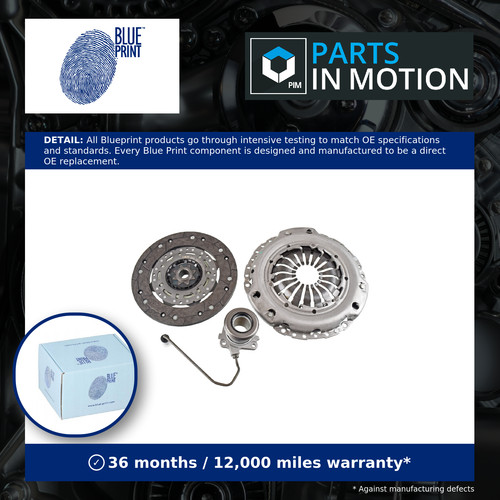 Clutch kit 3pc - kit,