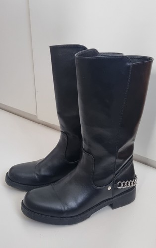 Deichmann black leather - deichmann,