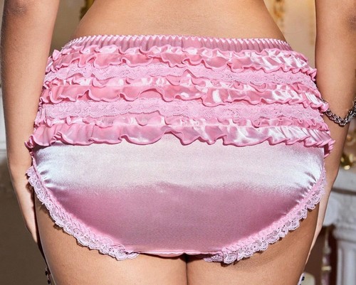 Baby pink sissy frilly - baby,
