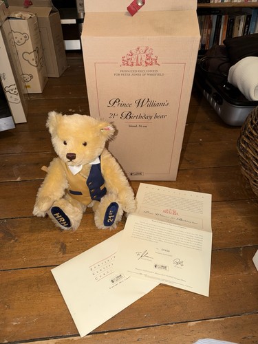 Steiff prince william 21st - steiff,