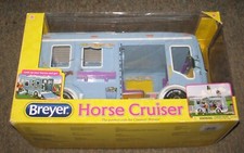Breyer horse cruiser classic scale blue vehicle trailer OLD