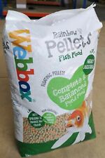 Webbox Fish Rainbow Pond Pellets 10Kg - Free Next Working Day Delivery