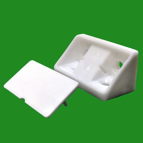10x white plastic - mini, corner