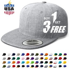Premium Snapback Hat Flat Bill
