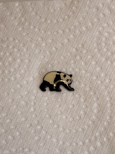 Panda pin badge - panda,