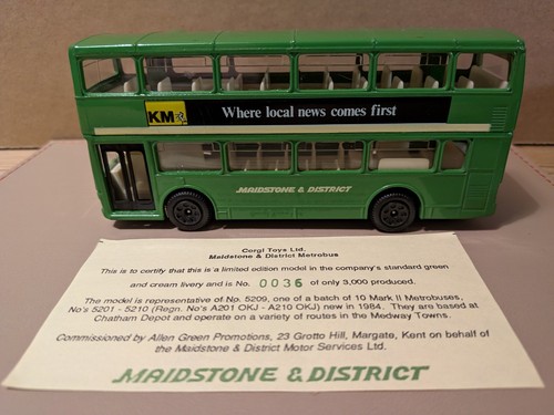 Corgi metrobus maidstone - corgi, &