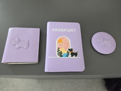 Radley lilac passport - passport, holder