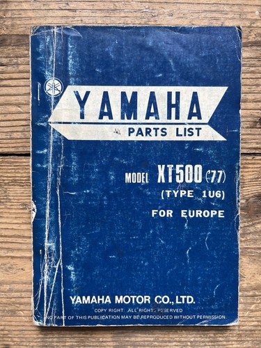 Genuine 1970s yamaha parts - genuine,