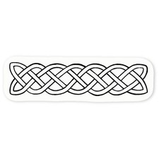 'Celtic Knotwork' Clear