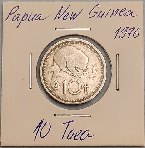 Papua new guinea coin 10 - papua, coin,