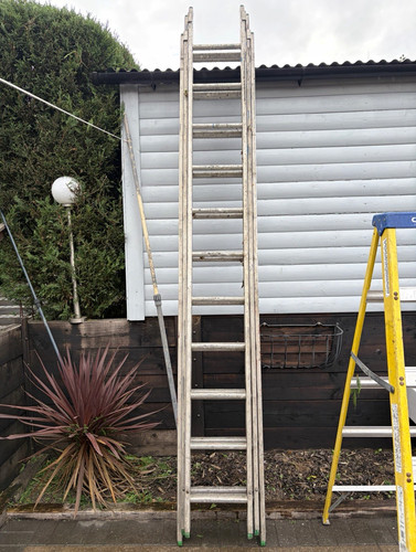 Piece aluminum ladder and - aluminum, 5