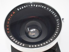 Schneider Super-Angulon 210mm f/8 Large Format 8x10" Lens