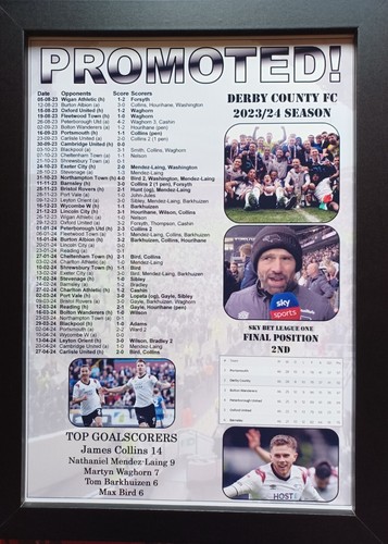 Derby county 2024 league - derby,