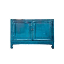 Distressed Rich Teal Blue 2