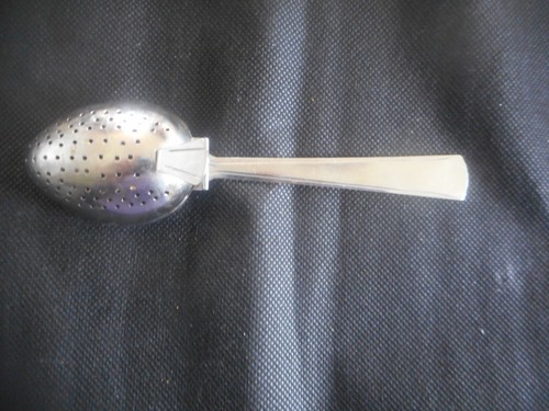 Old chrome plated - , tea
