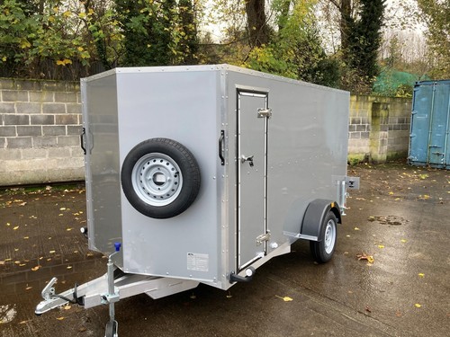 Teale aluminium box trailer - aluminium,